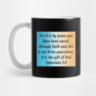 Bible Verse Ephesians 2:8 Mug